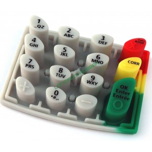 Silicone Keypad with Printing 002