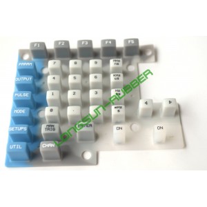 Silicone Keypad for Measuring Device